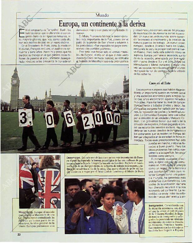 BLANCO Y NEGRO MADRID 18-04-1993 página 22