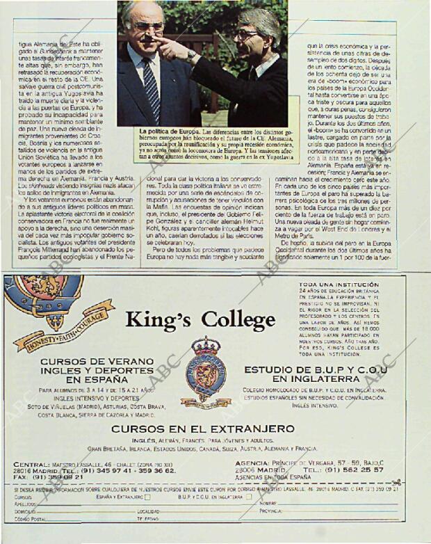 BLANCO Y NEGRO MADRID 18-04-1993 página 23