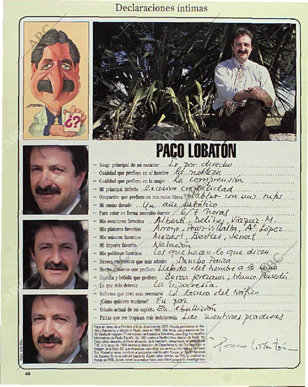 BLANCO Y NEGRO MADRID 18-04-1993 página 48