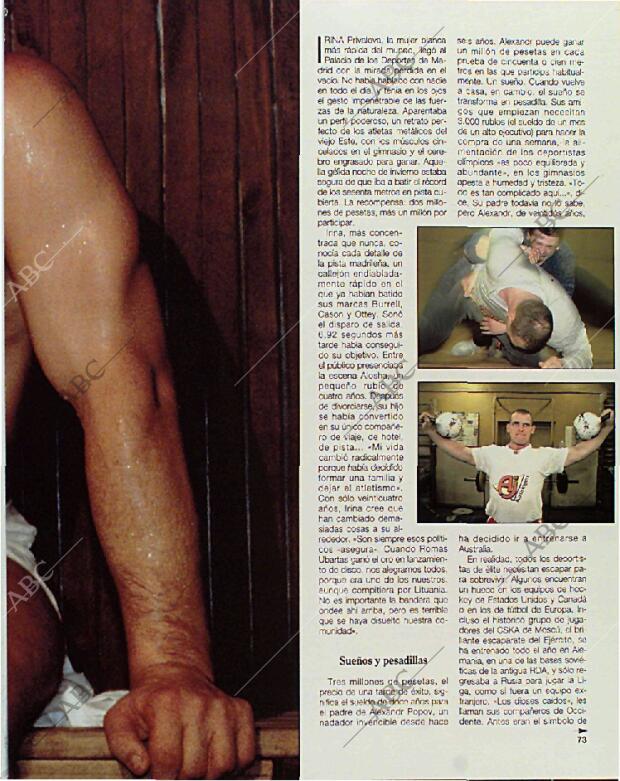 BLANCO Y NEGRO MADRID 18-04-1993 página 73