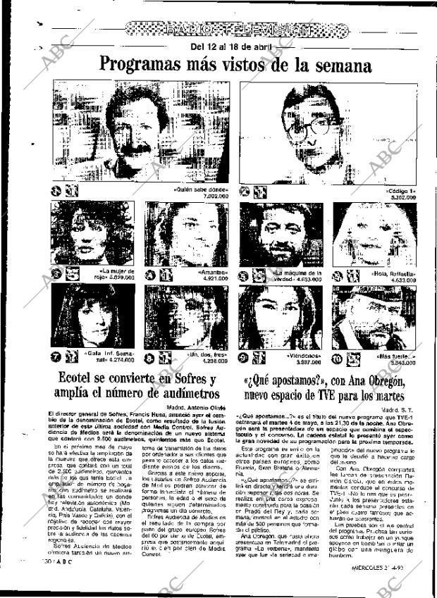 ABC MADRID 21-04-1993 página 130