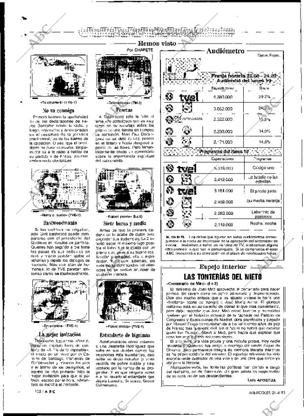 ABC MADRID 21-04-1993 página 132