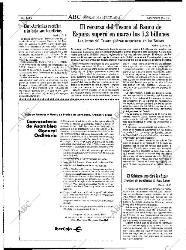 ABC MADRID 21-04-1993 página 46