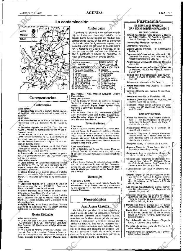 ABC MADRID 21-04-1993 página 71