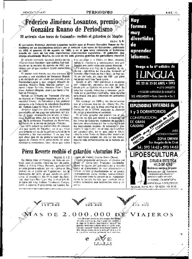 ABC MADRID 21-04-1993 página 75