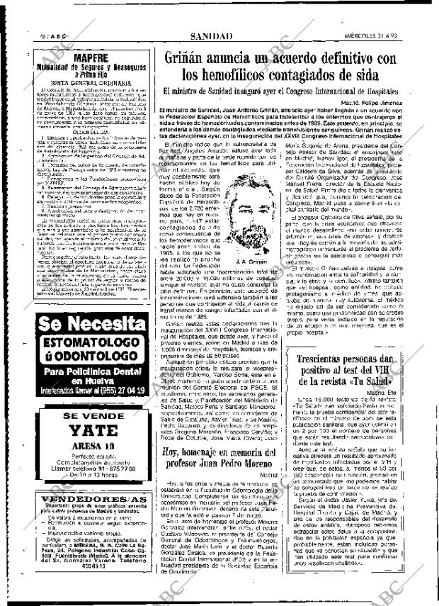 ABC MADRID 21-04-1993 página 78