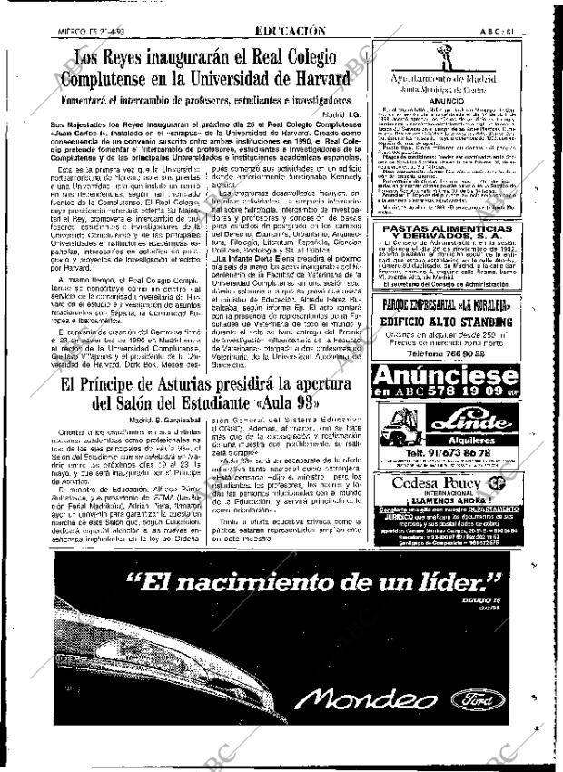 ABC MADRID 21-04-1993 página 81