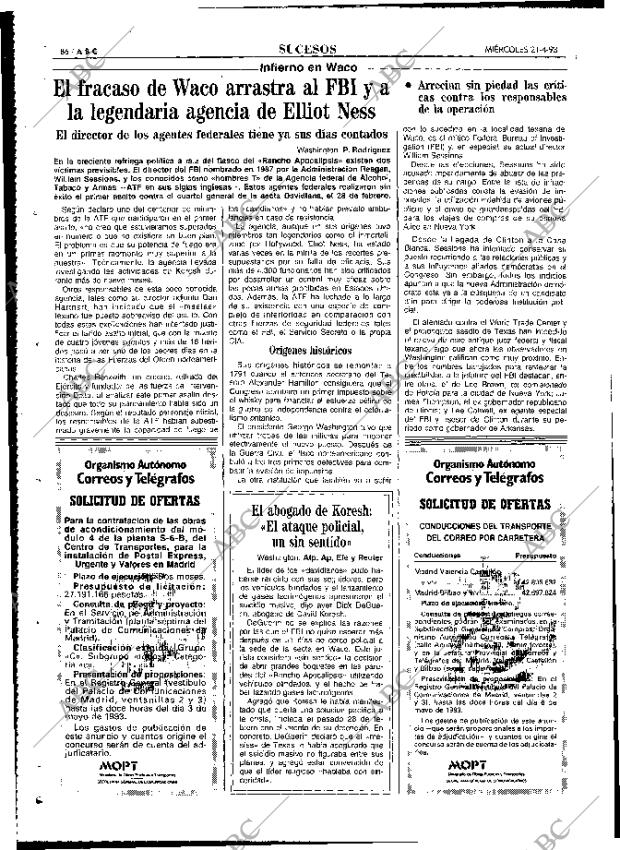 ABC MADRID 21-04-1993 página 86