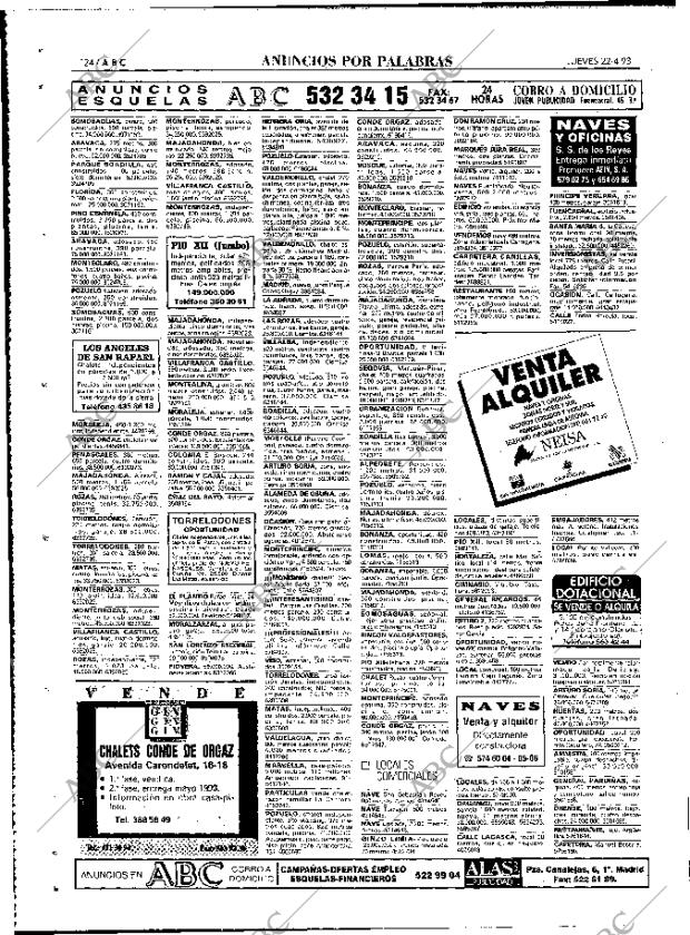 ABC MADRID 22-04-1993 página 124