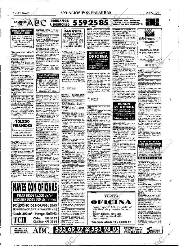 ABC MADRID 22-04-1993 página 125