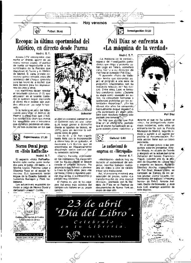 ABC MADRID 22-04-1993 página 141