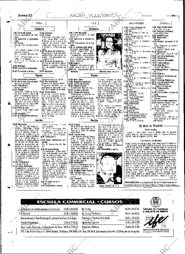 ABC MADRID 22-04-1993 página 142