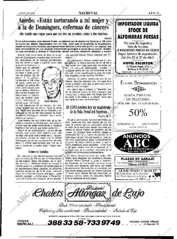 ABC MADRID 22-04-1993 página 29