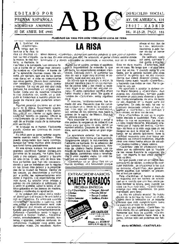 ABC MADRID 22-04-1993 página 3