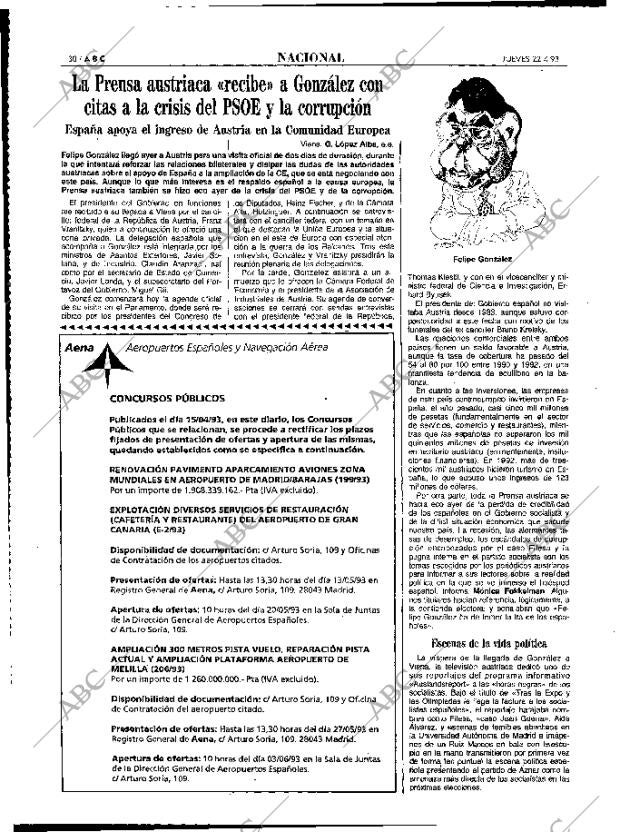 ABC MADRID 22-04-1993 página 30