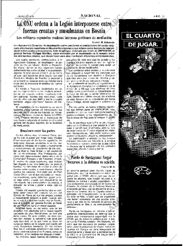 ABC MADRID 22-04-1993 página 31