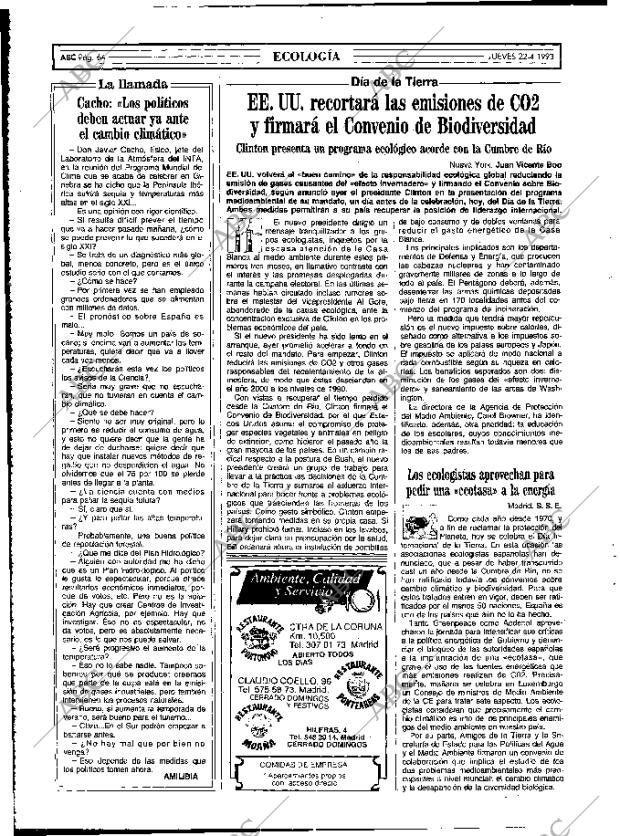 ABC MADRID 22-04-1993 página 64