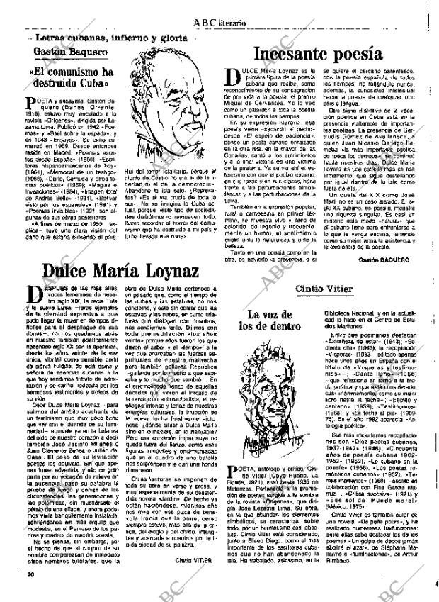 CULTURAL MADRID 23-04-1993 página 20