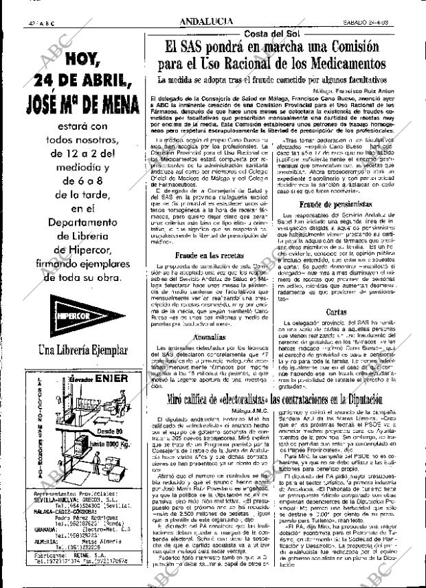 ABC SEVILLA 24-04-1993 página 42