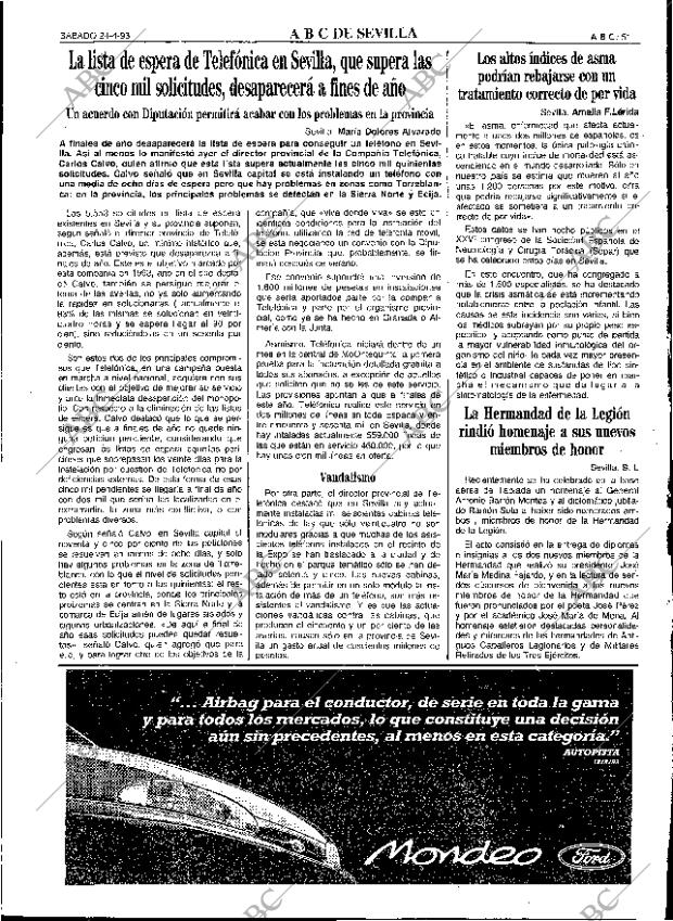 ABC SEVILLA 24-04-1993 página 51