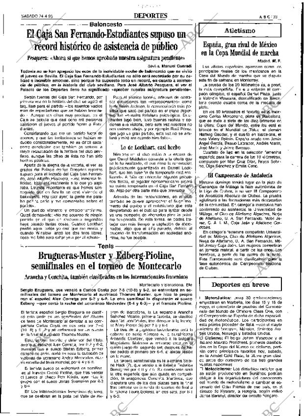 ABC SEVILLA 24-04-1993 página 93