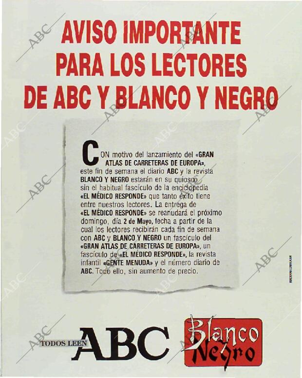 BLANCO Y NEGRO MADRID 25-04-1993 página 110