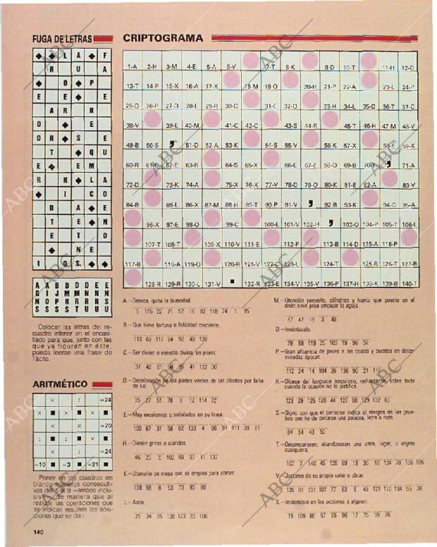 BLANCO Y NEGRO MADRID 25-04-1993 página 140