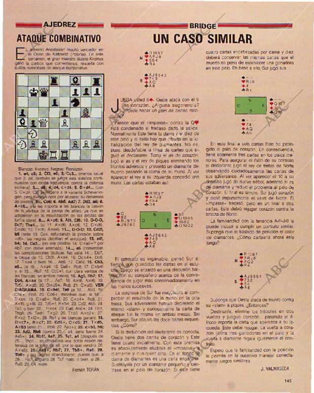 BLANCO Y NEGRO MADRID 25-04-1993 página 145