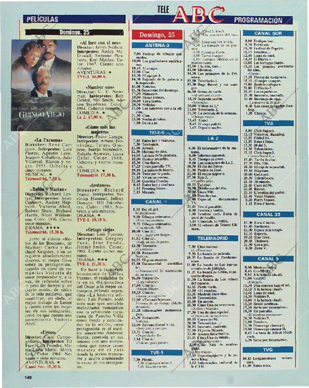 BLANCO Y NEGRO MADRID 25-04-1993 página 148