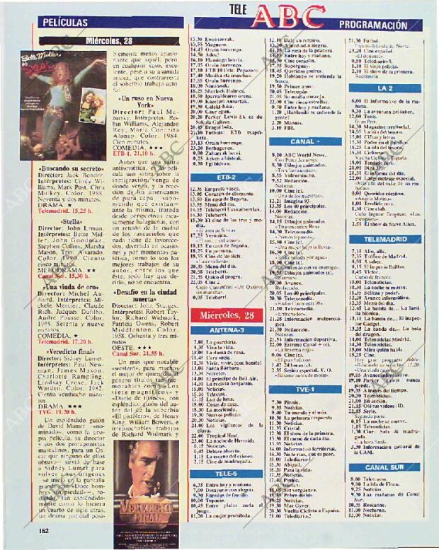 BLANCO Y NEGRO MADRID 25-04-1993 página 152