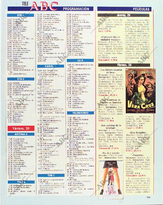 BLANCO Y NEGRO MADRID 25-04-1993 página 155