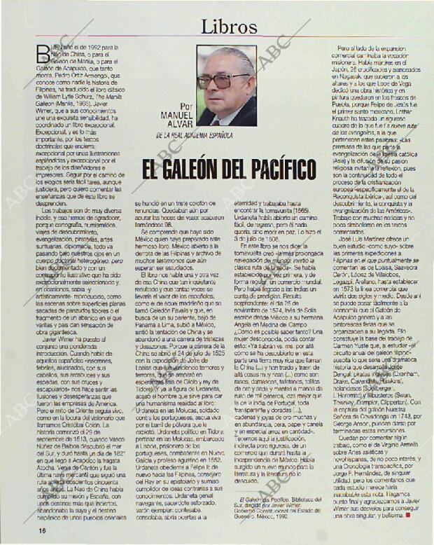 BLANCO Y NEGRO MADRID 25-04-1993 página 16