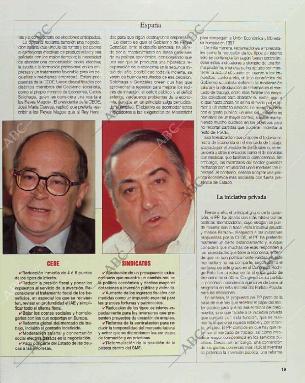 BLANCO Y NEGRO MADRID 25-04-1993 página 19