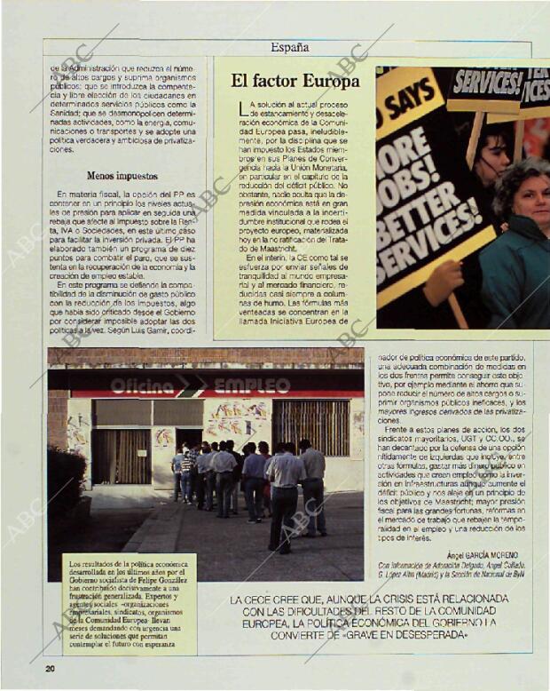 BLANCO Y NEGRO MADRID 25-04-1993 página 20