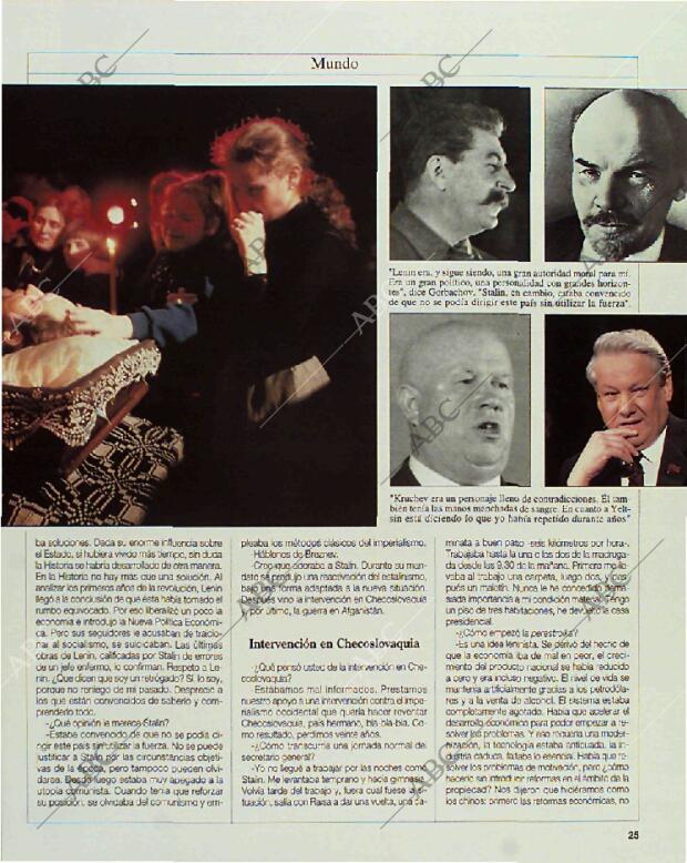 BLANCO Y NEGRO MADRID 25-04-1993 página 25