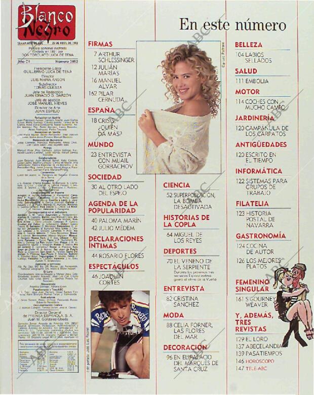 BLANCO Y NEGRO MADRID 25-04-1993 página 3