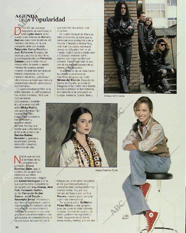 BLANCO Y NEGRO MADRID 25-04-1993 página 38