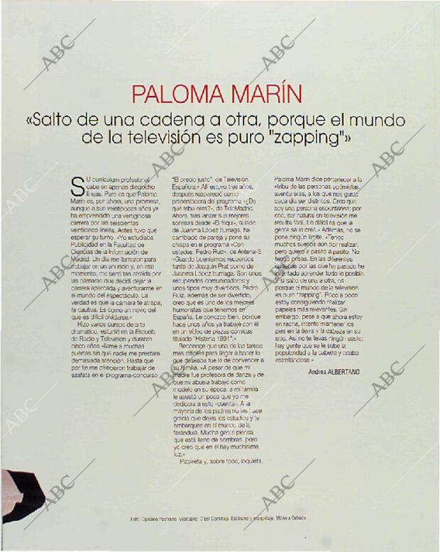 BLANCO Y NEGRO MADRID 25-04-1993 página 41