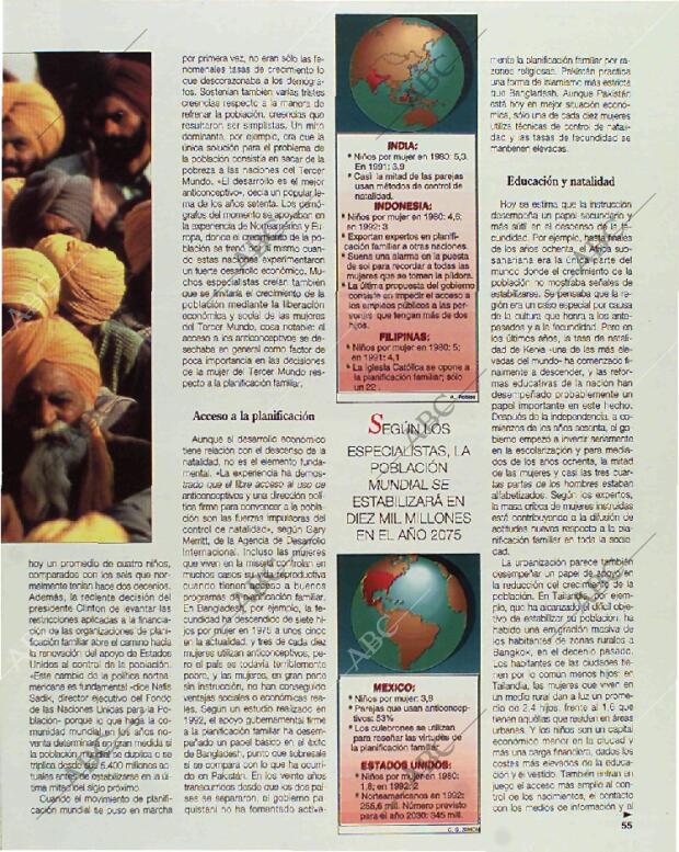 BLANCO Y NEGRO MADRID 25-04-1993 página 55