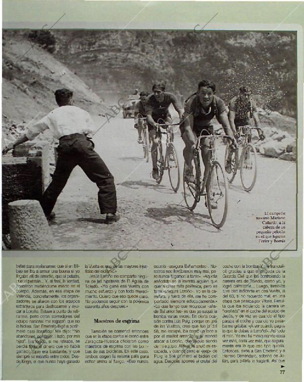 BLANCO Y NEGRO MADRID 25-04-1993 página 77