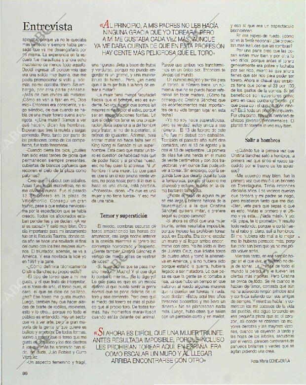 BLANCO Y NEGRO MADRID 25-04-1993 página 86