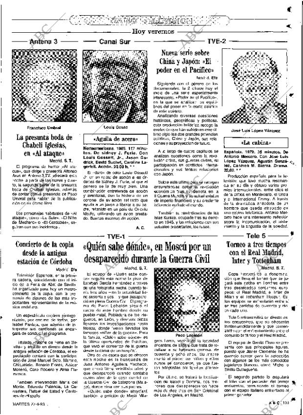 ABC SEVILLA 27-04-1993 página 109