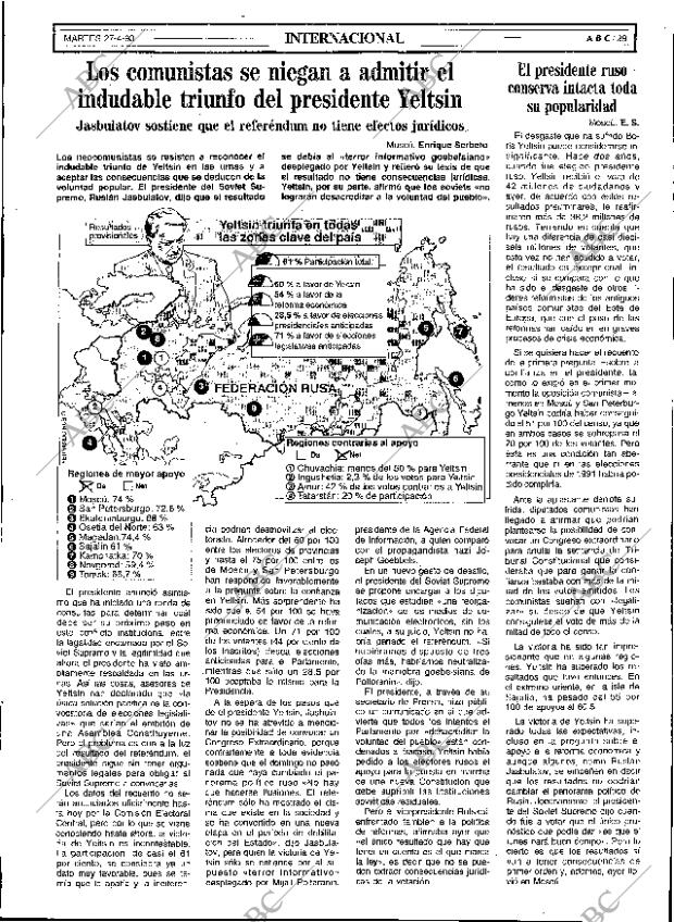 ABC SEVILLA 27-04-1993 página 29