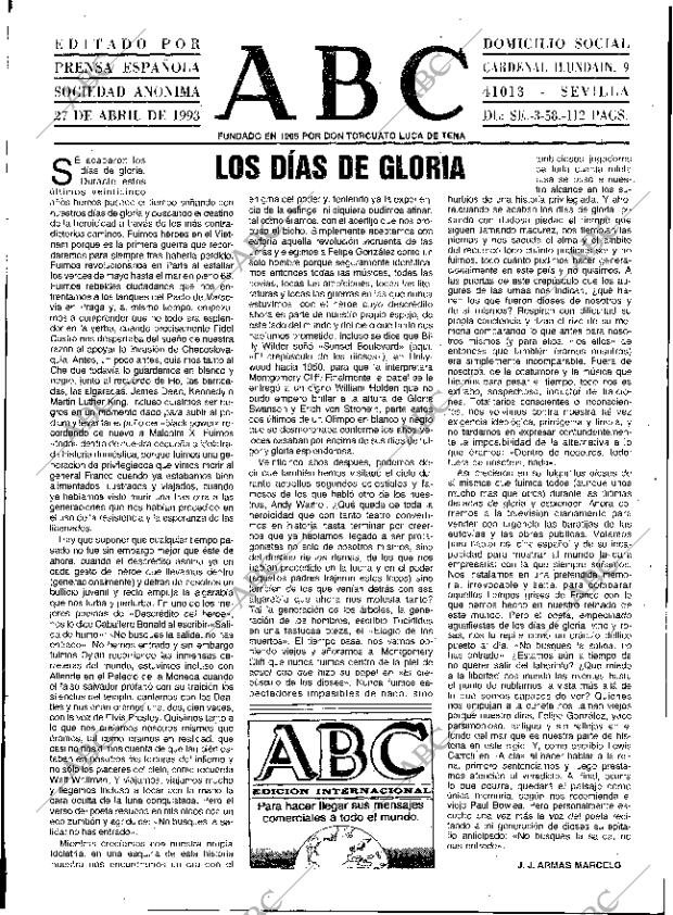 ABC SEVILLA 27-04-1993 página 3