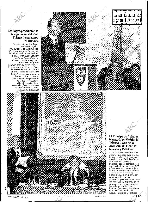 ABC SEVILLA 27-04-1993 página 5