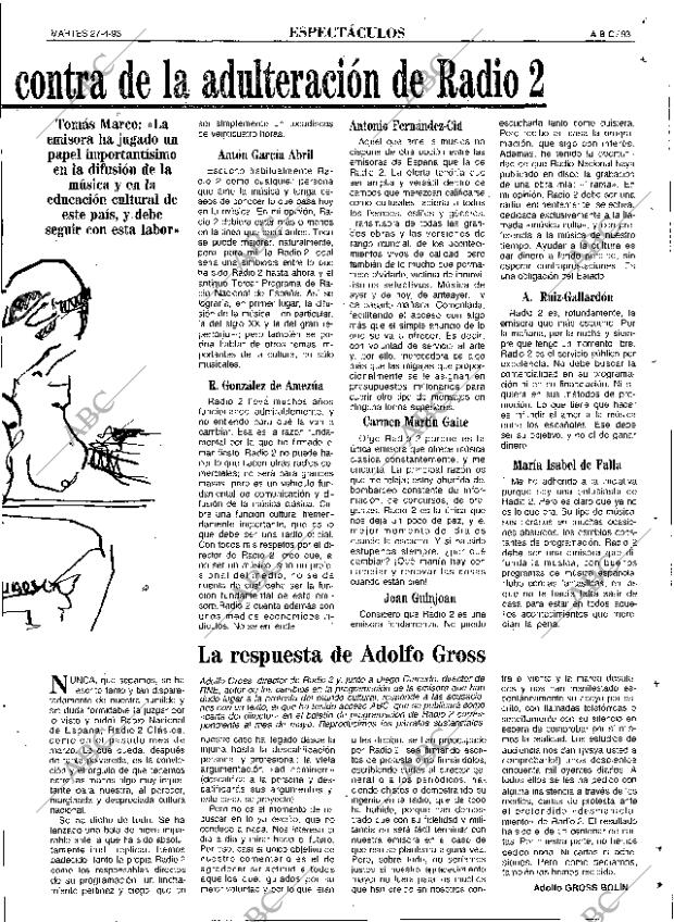 ABC SEVILLA 27-04-1993 página 93