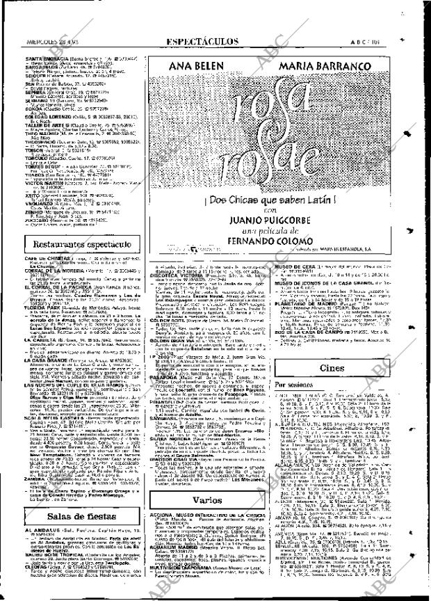 ABC MADRID 28-04-1993 página 101