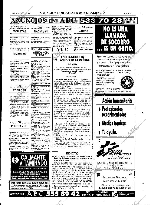 ABC MADRID 28-04-1993 página 123