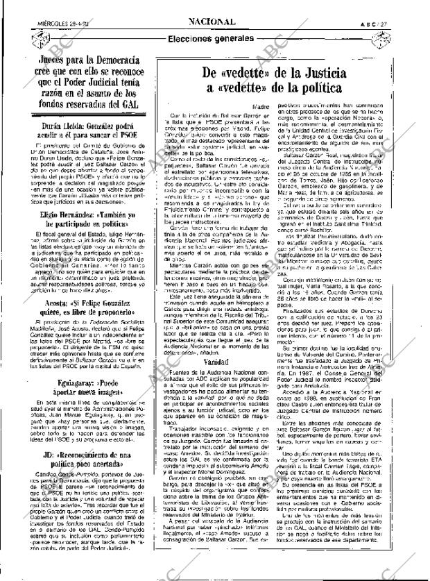 ABC MADRID 28-04-1993 página 27