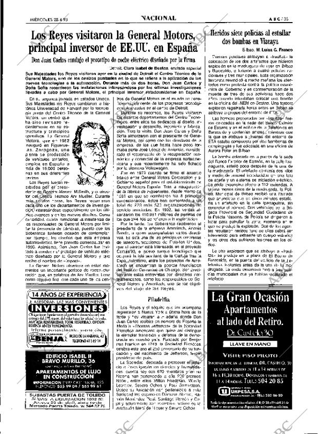 ABC MADRID 28-04-1993 página 33